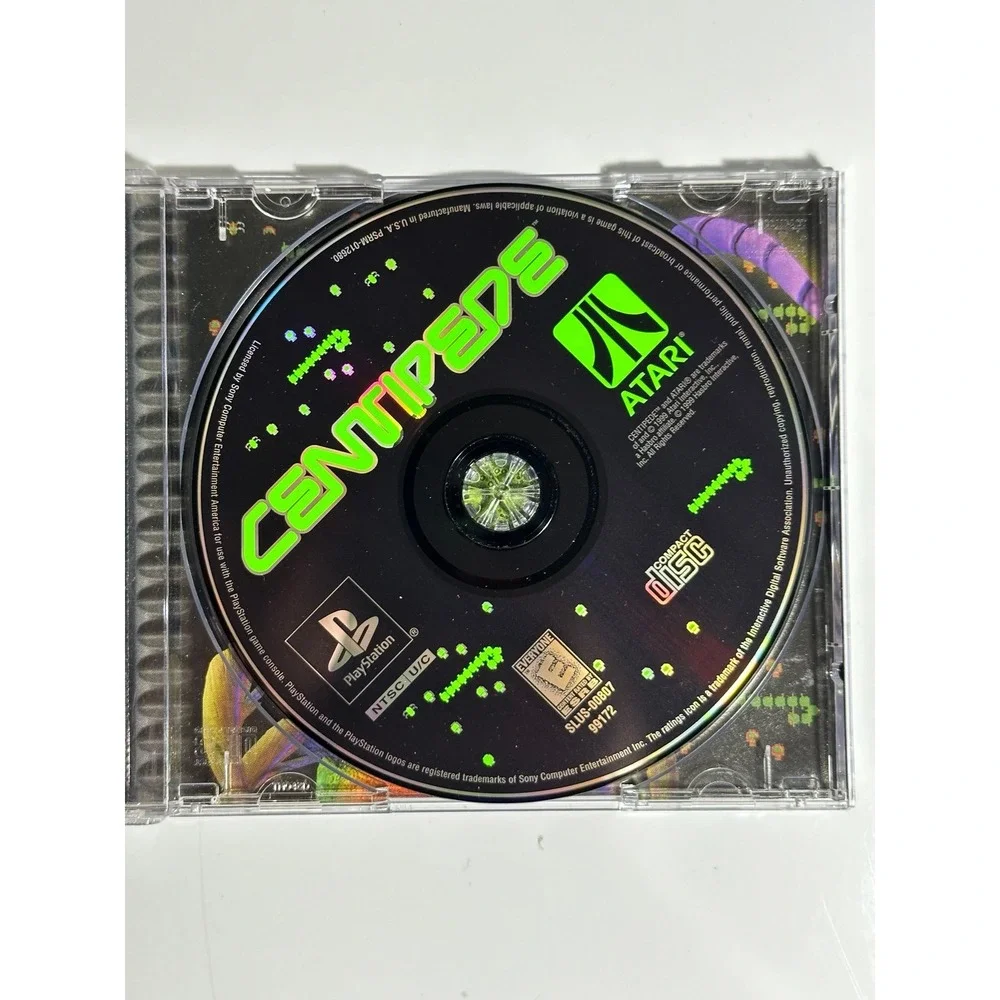 Centipede (Sony PlayStation , 1999) PS1 CIB Complete w/ Manual Tested